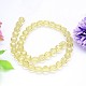 Faceted Round Imitation Austrian Crystal Bead Strands G-M182-8mm-09A-2