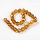 Faceted Round Imitation Austrian Crystal Glass Bead Strands G-PH0008-07-8mm-1
