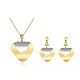 Women's Brass Jewelry Sets SJEW-BB23054-1