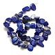 Natural Lapis Lazuli Beads Strands G-P034-03-3