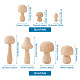 Schima superba деревянный гриб детские игрушки WOOD-TA0002-45-8