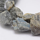 Raw Rough Natural Labradorite Beads Strands G-F403-12-3
