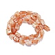 Natural Sunstone Beads Strands G-O170-124-2