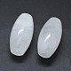 Cristal de quartz naturel deux perles de trous semi-percés G-G795-11-10-2