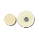 木製の磁気針ピン  磁気キャッチャーホルダー  フラットラウンド  クロスステッチツール用品用  花柄  100x60x8mm  2個/袋 TOOL-G019-02A-5
