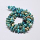 Brins de perles de jaspe impérial naturel G-I123-05E-3