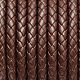 Braided Leather Cord WL-E009-4mm-08-2