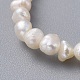 Collares naturales de perlas de agua dulce NJEW-JN02515-2