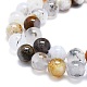 Natural White African Opal Beads Strands G-K245-A18-05-3