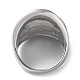 304 широкое кольцо из нержавеющей стали для женщин RJEW-P095-03P-3