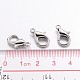 Alloy Lobster Claw Clasps for Jewelry Making X-J0APY016-3