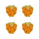 Perle di lampwork fatte a mano da 4 pz&nbsp;LAMP-TA0002-24A-1
