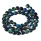 Natural Chrysocolla and Lapis Lazuli Beads Strands X-G-N330-032B-01-2