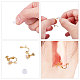 Coussinets en plastique tpe confort pour boucles d'oreilles à clip KY-P007-B01-4