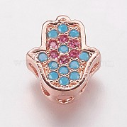 Латунные шарики циркония кубической KK-P134-06RG