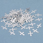 Латунные крошечные крестики KK-L205-09S-B