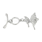 Латунные застежки-молнии из прозрачного кубического циркония KK-K391-23P