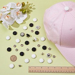 2 цветные кнопки из сплава&nbsp;BUTT-WR0001-32