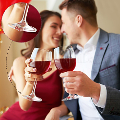 Набор для самостоятельного изготовления подвесок для бокалов ко дню святого валентина DIY-GA0008-29