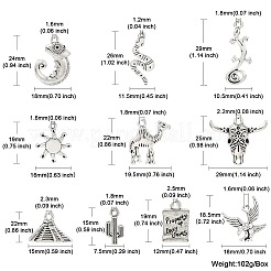 Подвески из сплава в тибетском стиле&nbsp;FIND-CJ0001-60