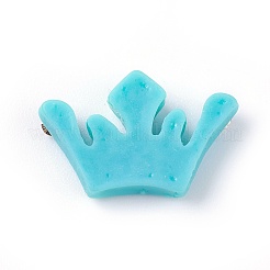 Кабошоны из смолы&nbsp;LS-RESI-WH0004-A08