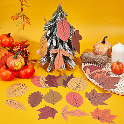 120 шт. бумажные листочки для украшения вечеринки&nbsp;DIY-SC0032-15
