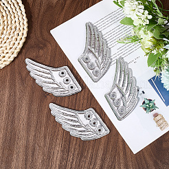 2 пара тканевых с войлочными украшениями для обуви DIY-GF0011-46