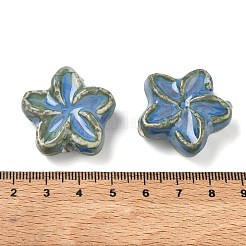 Perles de porcelaine vintage faites à la main&nbsp;PR-NH0003-01C