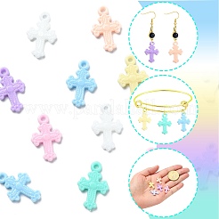 Непрозрачные акриловые подвески MACR-CJ0001-39