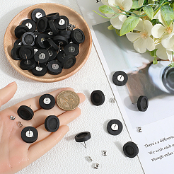 40 шт. деревянная фурнитура для сережек-гвоздиков FIND-SC0012-24