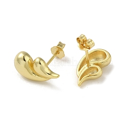 925 серьги-гвоздики из стерлингового серебра для женщин EJEW-E307-12G