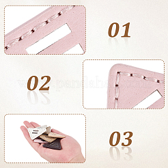 16 шт. 8-х цветные пуговицы из искусственной кожи с 2 отверстиями&nbsp;BUTT-CL0001-03