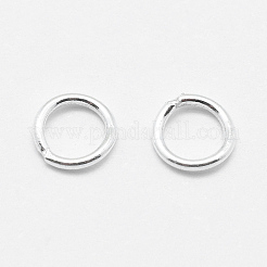 925 серебряные круглые кольца STER-F032-08S-0.7x5