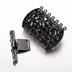Ottone zirconi scatola fermagli&nbsp;ZIRC-O020-08B-NR