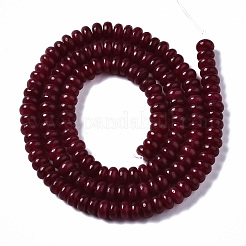 Бусины из натурального белого нефрита G-S366-117