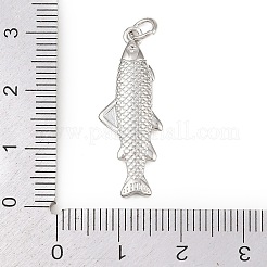 Латунные микропаве прозрачные подвески с фианитом&nbsp;KK-G544-02P-04