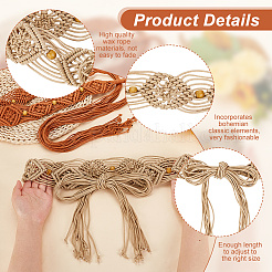 2 шт. 2-цветный вощеный шнур AJEW-GA0006-24