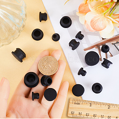 24 bouchon d'étanchéité en silicone pour bouteille de 4 styles&nbsp;AJEW-GF0008-10A-01