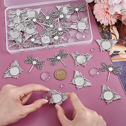 Наборы для изготовления подвесок в виде бабочек и стрекоз своими руками&nbsp;DIY-PH0032-15