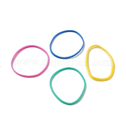 Красочные эластичные силиконовые резинки для волос&nbsp;OHAR-WH0027-04B