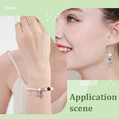 80 шт. Подвески из сплава в тибетском стиле TIBE-SC0009-28