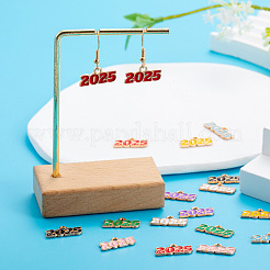 Подвески из эмали и сплава&nbsp;PW-WGE625B-01