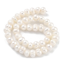 Нити из натурального культивированного пресноводного жемчуга PEAR-C003-08A
