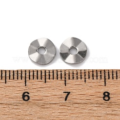 Anlaufgeschützte gewellte Abstandsperlen aus Edelstahl 304&nbsp;X-STAS-H216-65P