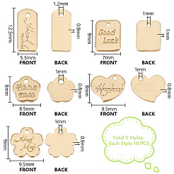 25 сумка 5 стильных подвески из сплава в форме прямоугольника/квадрата/цветка/сердца FIND-PH0019-93