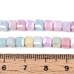 Антикоррозийные гальванические стеклянные бусины&nbsp;X-GLAA-T025-4mm-10M