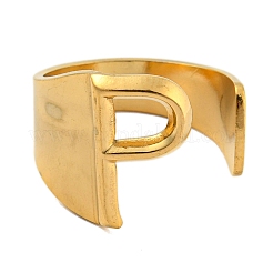 Вакуумное покрытие pvd 201 манжетные кольца из нержавеющей стали RJEW-Z032-01G-P