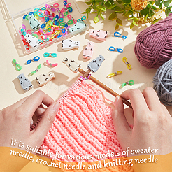 Силиконовые фиксаторы для спиц в виде белого медведя SIL-NB0001-25