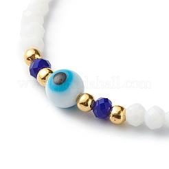 Регулируемые нейлоновые нити плетеные браслеты из бисера BJEW-JB06440-01