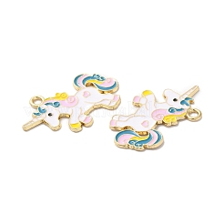 Подвески из эмали и сплава&nbsp;ENAM-D046-24G-02